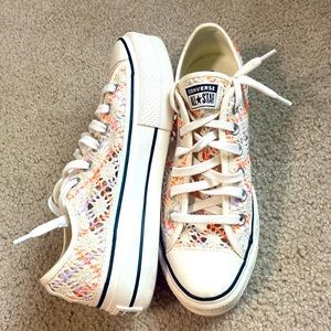 Converse Crochet Platform Converse
